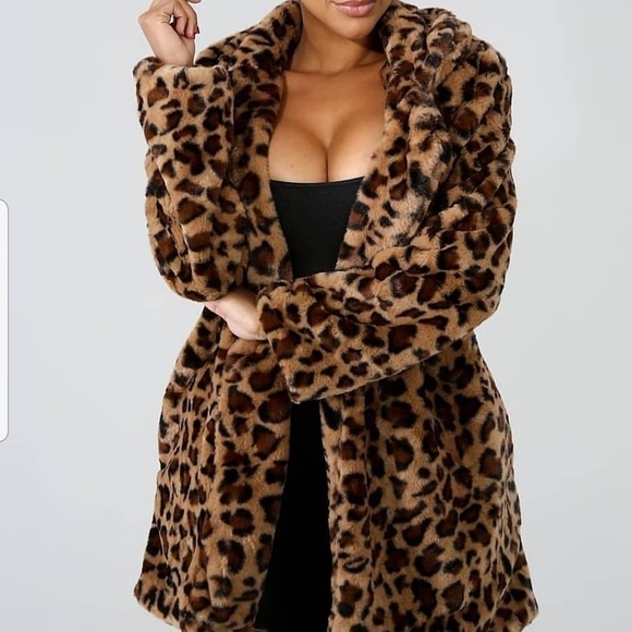 Brand New Leopard Print Coat - Picture 1 of 1